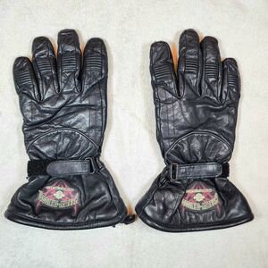 Harley Davidson Leather Waterproof Gauntlet Gloves  size XL